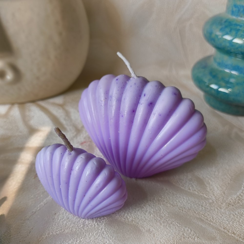 Shell Candle 2 pcs