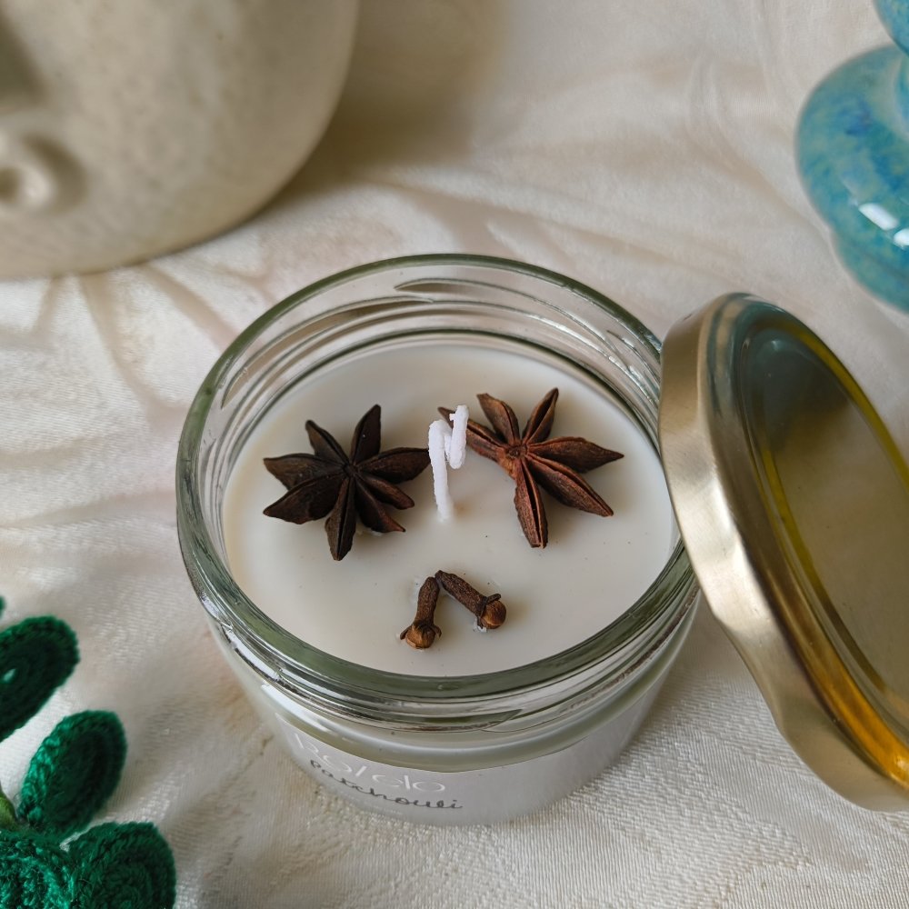 Jar Candle Scented - Patchouli