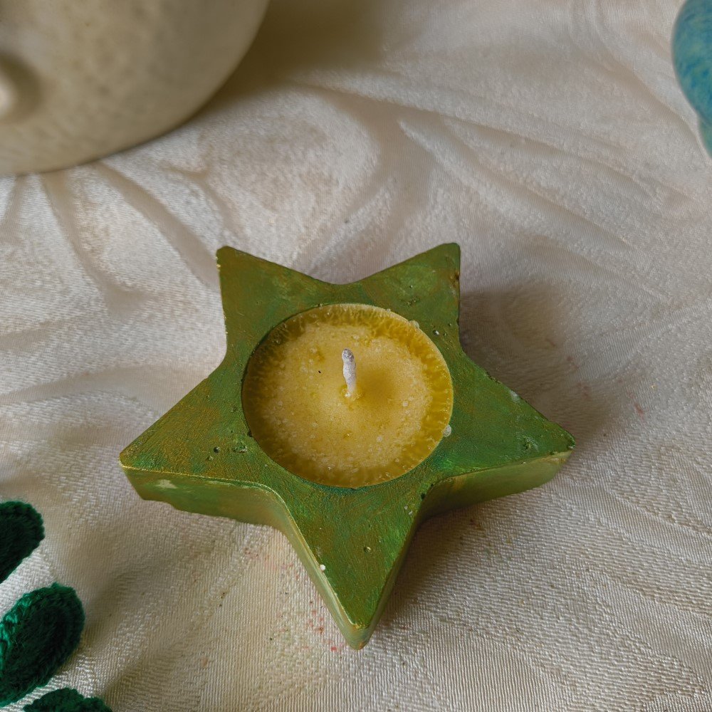 Star Candle - Cemented