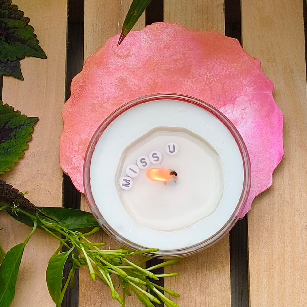 Secret Message Candle