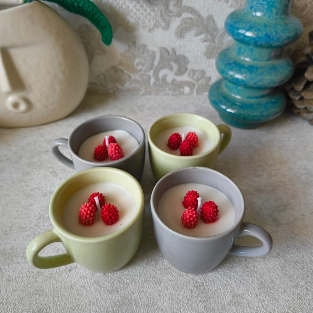 Cup Candle-Floral Paradise